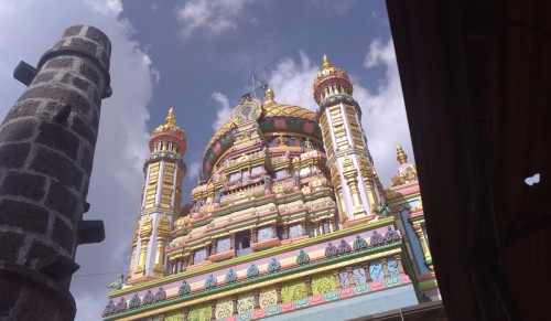 Jejuri Temple is located in the Jejuri town, which lies to the southeast of the Pune city of Maharashtra. The town is known for being the venue of one of the revered temples in the state, known as the Khandobachi Jejuri.The temple is dedicated to Khandoba, also known as Mhalsakant or Malhari Martand or Mylaralinga. Khandoba is regarded as the 'God of Jejuri' and is held in great reverence by the Dhangars. The temple was the site of a historic treaty between Tarabai and Balaji Bajirao on 14 September 1752