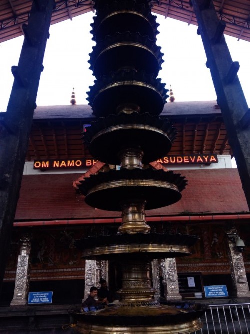 The Guruvayur Temple is a famous Sri Krishna temple and is one of the most important places of worship for Hindus and is often referred to as "Bhooloka Vaikuntam which translates to the holy abode of Vishnu on Earth. The divine idol installed here represents the enchanting form of Bhagvan Vishnu endowed with the four lustrous arms carrying the conch Panchajanya, the discus Sudarshana Chakra, the mace Kaumodaki and the lotus. Adorned with the divine Tulasi garland the idol represents the majestic form of Maha Vishnu as revealed to Vasudeva and Devaki at the time of Krishna Avatar. The presiding deity in the sanctum-sanctorum is Mahavishnu. He faces east and his idol is 4 ft tall. Even though this is not a much small idol, devotees consider him as Little Krishna.
rajRaj
Guruvayur Temple , Thrissur, Kerala
About
200 VIEWS
The Guruvayur Temple is a famous Sri Krishna temple and is one of the most important places of worship for Hindus and is often referred to as "Bhooloka Vaikuntam which translates to the holy abode of Vishnu on Earth. The divine idol installed here represents the enchanting form of Bhagvan Vishnu endowed with the four lustrous arms carrying the conch Panchajanya, the discus Sudarshana Chakra, the mace Kaumodaki and the lotus. Adorned with the divine Tulasi garland the idol represents the majestic form of Maha Vishnu as revealed to Vasudeva and Devaki at the time of Krishna Avatar. The presiding deity in the sanctum-sanctorum is Mahavishnu. He faces east and his idol is 4 ft tall. Even though this is not a much small idol, devotees consider him as Little Krishna