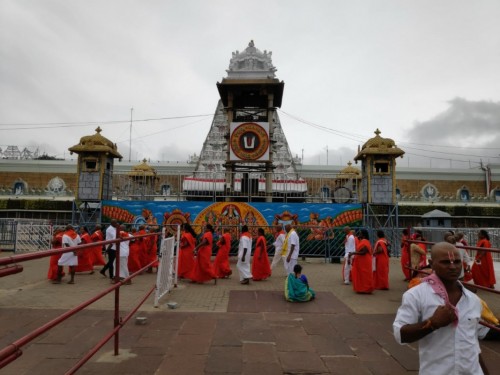 Tirupati is a city in Chittoor district of the Indian state of Andhra Pradesh. The city is home to most famous and important Vaishnavite shrine of Tirumala Venkateswara Temple and other historic temples and is referred to as the "Spiritual Capital of Andhra Pradesh". It is one of the seven Swayam vyaktha kshetras dedicated to Lord Vishnu.