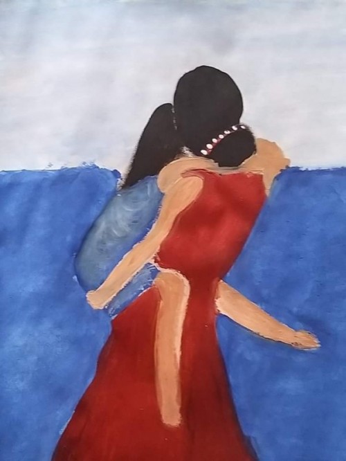 a painting by Nikhita...