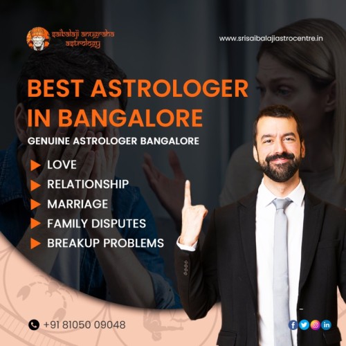 Sri Sai Balaji Astrocentre is the perfect place for people who are feeling depressed or dejected and need help with their future. Contact Today for Health, Marriage, Love, Business, Career Problems Solutions and Get Help. They can offer answers to life's toughest questions.

To consult with the best astrologers in Bangalore, visit Sri Sai Balaji Astrocentre.
Call us: +91 8105009048

Visit our website: https://www.srisaibalajiastrocentre.in/