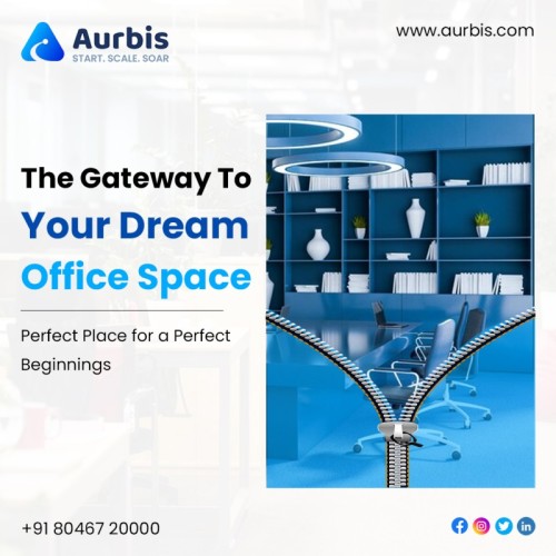 Unlock the door to your dream office space with us!

Your gateway to a productive and inspiring work environment awaits. Say goodbye to the ordinary and step into a space that fuels creativity and innovation. Let's turn your workspace dreams into reality!

???? Book your office space now! +91 8046720000

???? For More Info: https://aurbis.com/