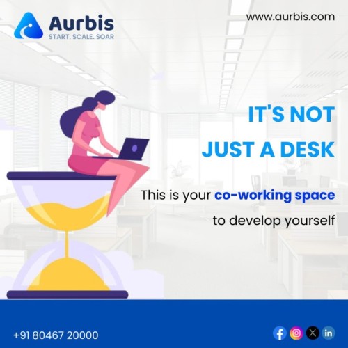 Transform your workspace into a hub for growth. It's more than just a desk—it's where you cultivate your potential. Join us and unlock new opportunities for personal and professional development.

Unlock our Office space. Join us today for a brighter future!

???? Book your office space now! +91 8046720000

???? For More Info: https://aurbis.com/