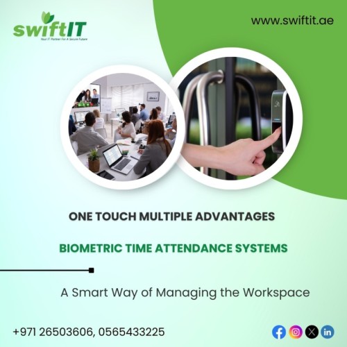 Experience the ease of One Touch, Multiple Advantages. Say goodbye to manual log-ins and hello to smart management. Boost productivity and security seamlessly. Embrace the future of workspace management today!Contact us for more information.

???? +971-26503606, 0565433225

???? https://swiftit.ae/