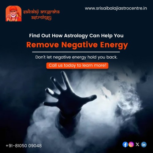 At Srisai Balaji Astrocentre, we specialize in identifying and eliminating negative energies that may be affecting your life. Our expert astrologers use ancient techniques to bring positivity and balance back into your environment. Experience the transformative power of astrology.

Call us: +91 8105009048

Visit us: https://www.srisaibalajiastrocentre.in/