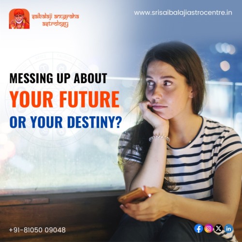 Explore your life challenges through Vedic astrology by Srisaibalaji. Astrologers guide and help you to life's challenges and opportunities, offering clarity and direction for your future.

Call us: +91 8105009048

Visit us: https://www.srisaibalajiastrocentre.in/