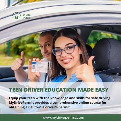 Discover the best California drivers ed online course approved by the DMV. Enroll in MyDrivePermit's comprehensive online driver education program to get your California driver's license.

https://mydrivepermit.com/product/driver-education/